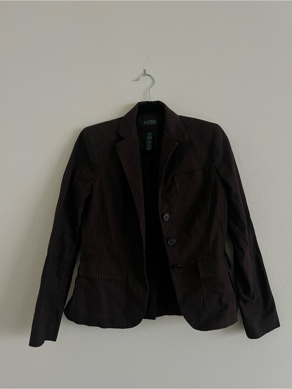 Ralph Lauren Vintage Brown Women’s Blazer - Size 4 Petite